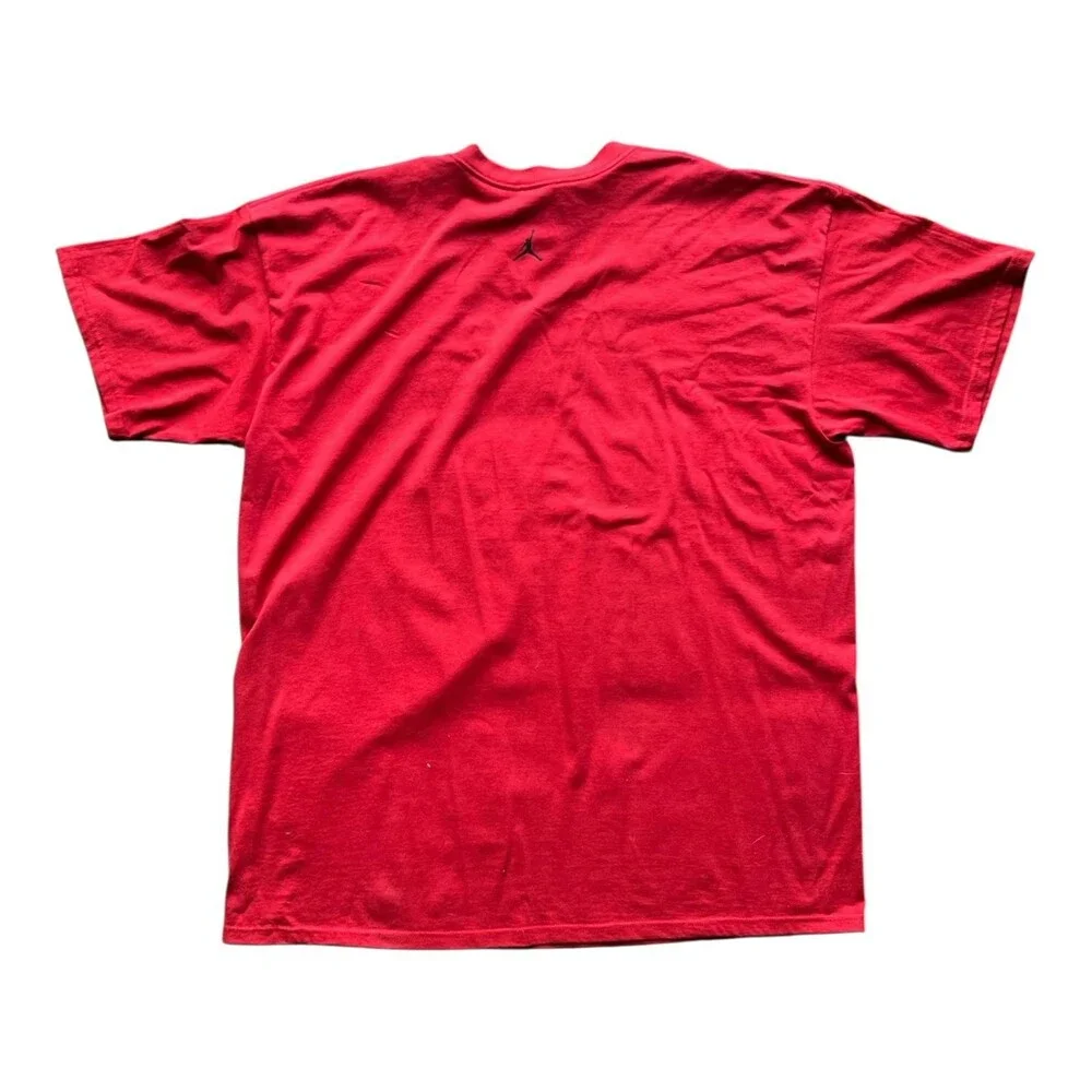 Nike Jordan Jumpman 2005 Red Graphic T-Shirt XXL NWT Vintage Sneaker Tee Rare